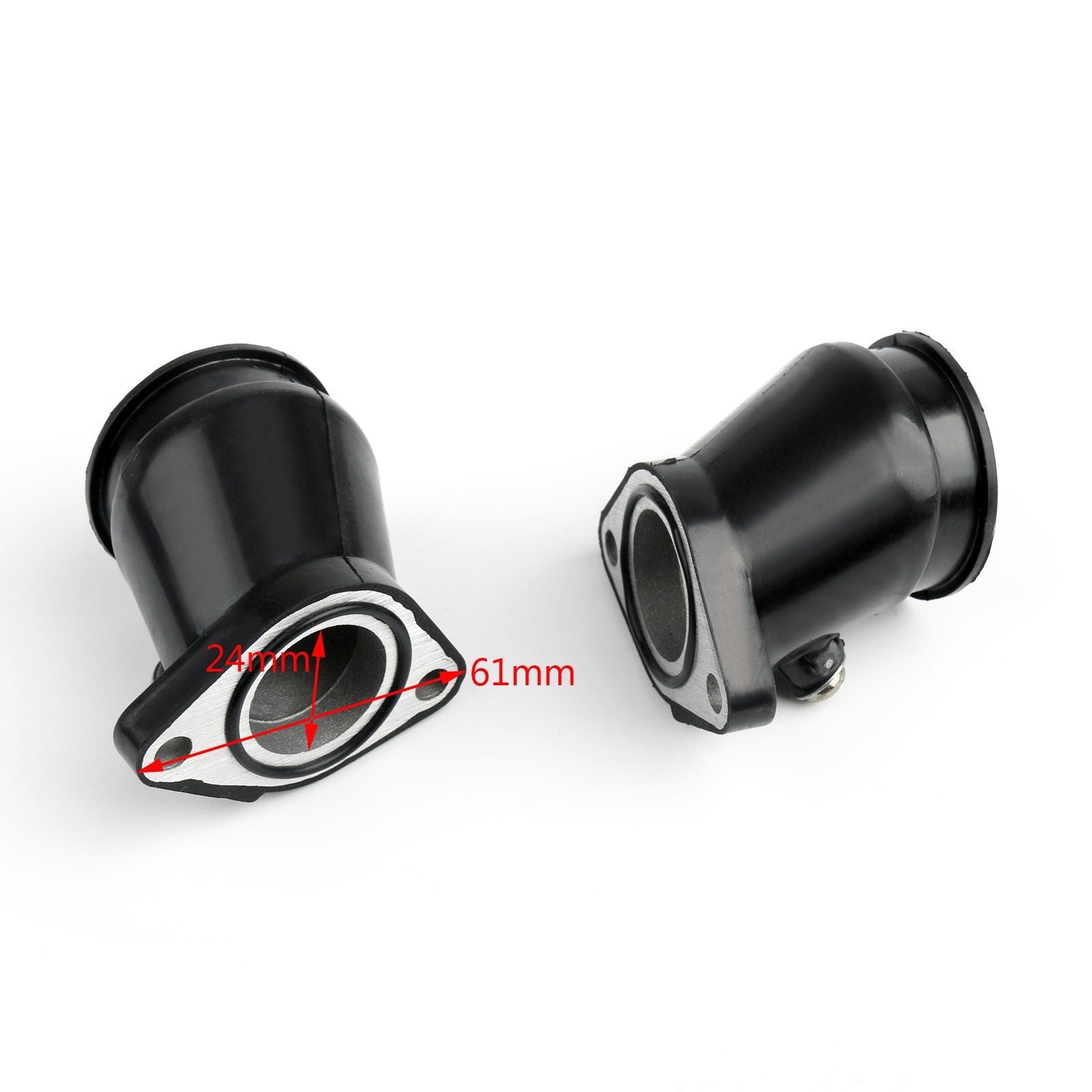 2x Carburetor Carb Intake Manifold Boot Pipe For Honda Rebel CA250 CMX250