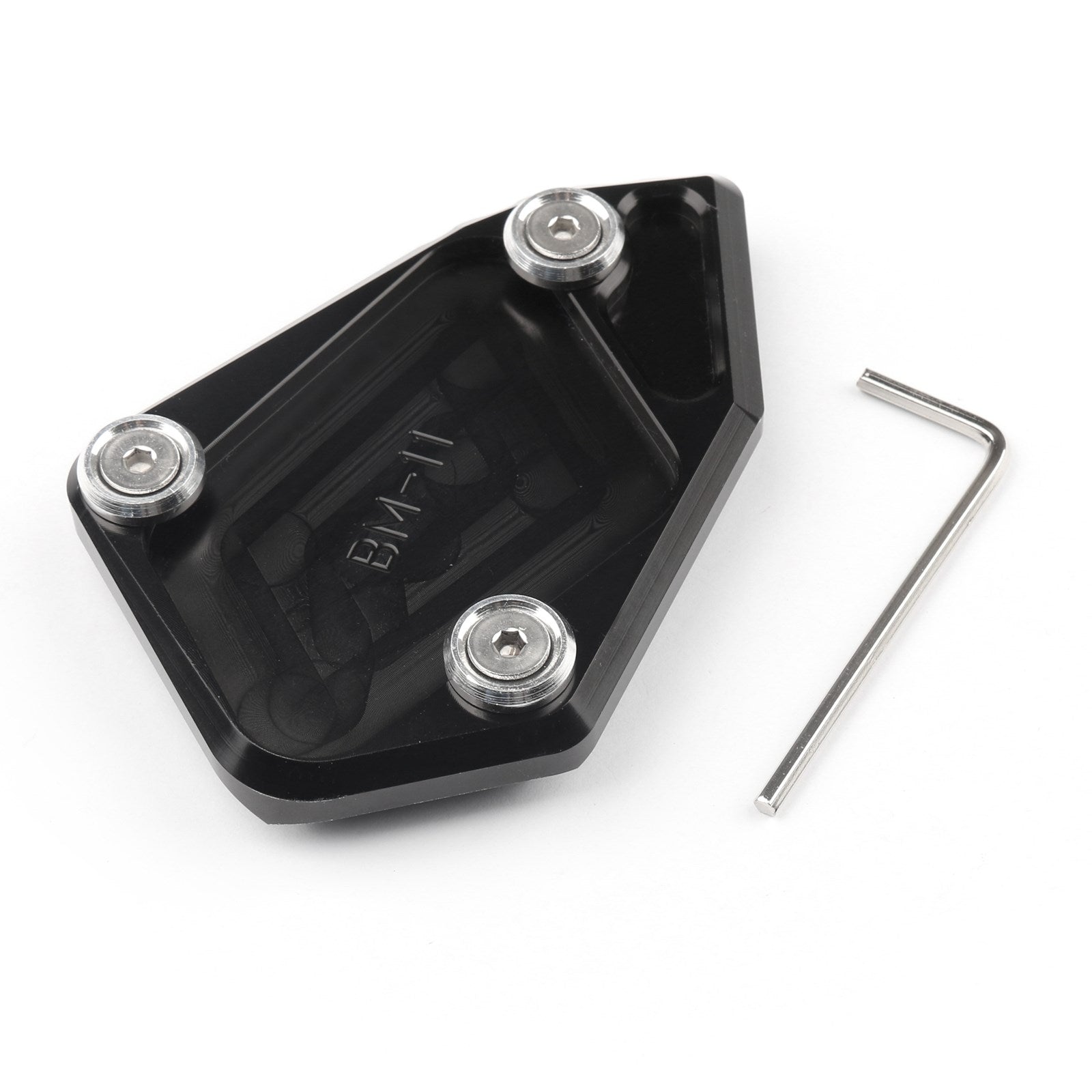 Boční stojan stojan na deskové podložky pro BMW R1200GS 08-12 Adventure 2008-2014 černá