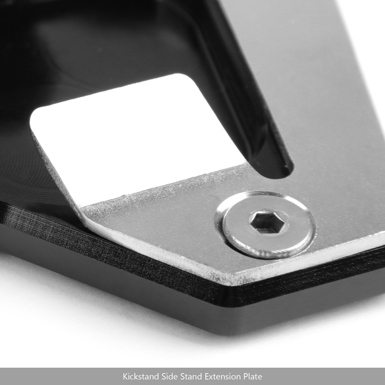 エクスプローラーキックスタンドサイドスタンドスタンド拡張引伸パッドトライアンフタイガー 1200