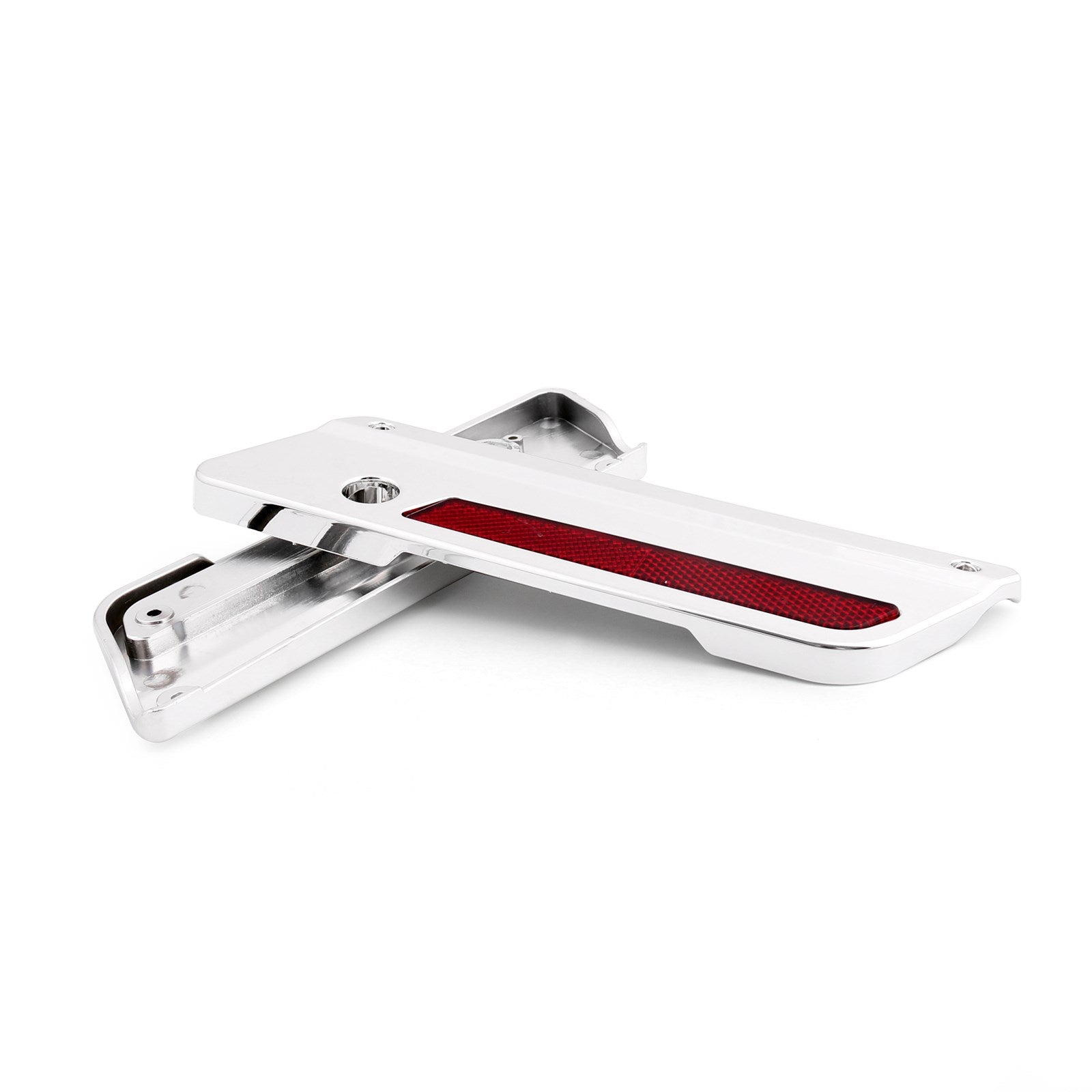 93-13 ラッチ CN サドルバッグ サイドカバー ツーリング左 クロームプレート右