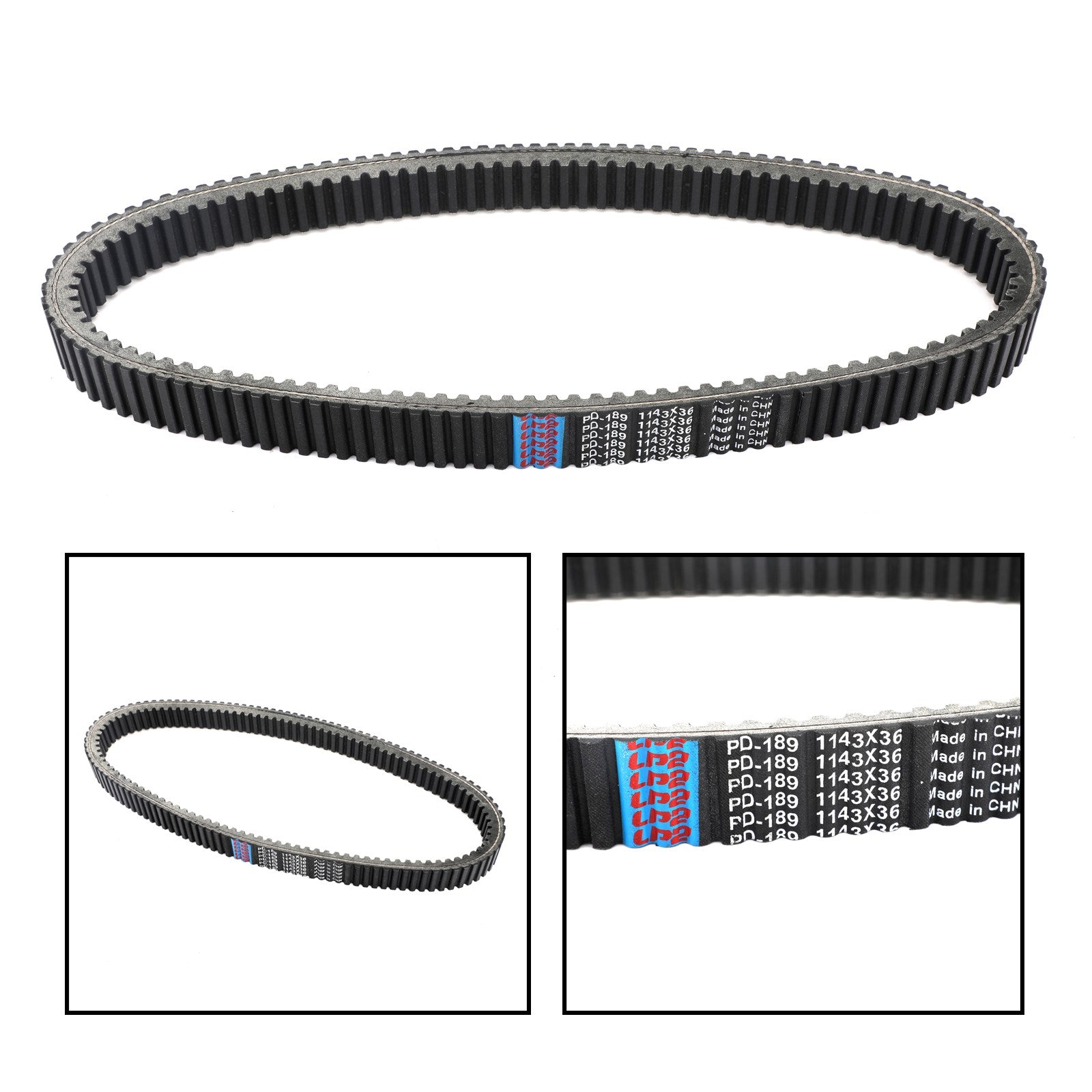 15-19 Polaris Switchback Rush Voyageur 600 P/N. Drive Belt 1143OCx36W 3211165