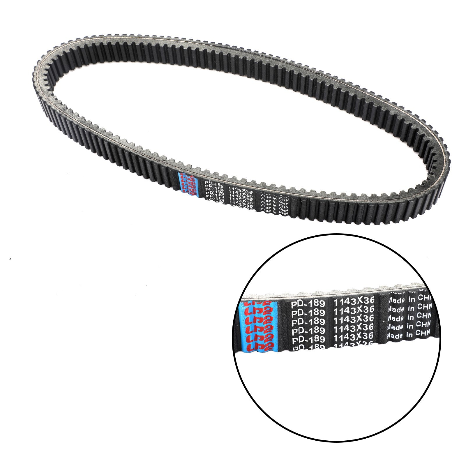 15-19 Polaris Switchback Rush Voyageur 600 P/N. Drive Belt 1143OCx36W 3211165