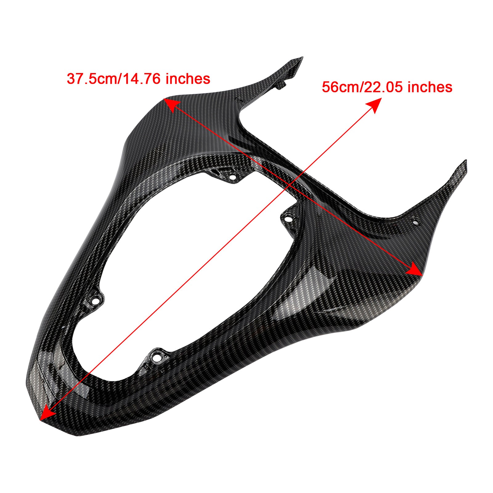 Motorcycle Rear Seat Fairing Cover Cowl Fit for Kawasaki Z900 2017-2024 Carbon