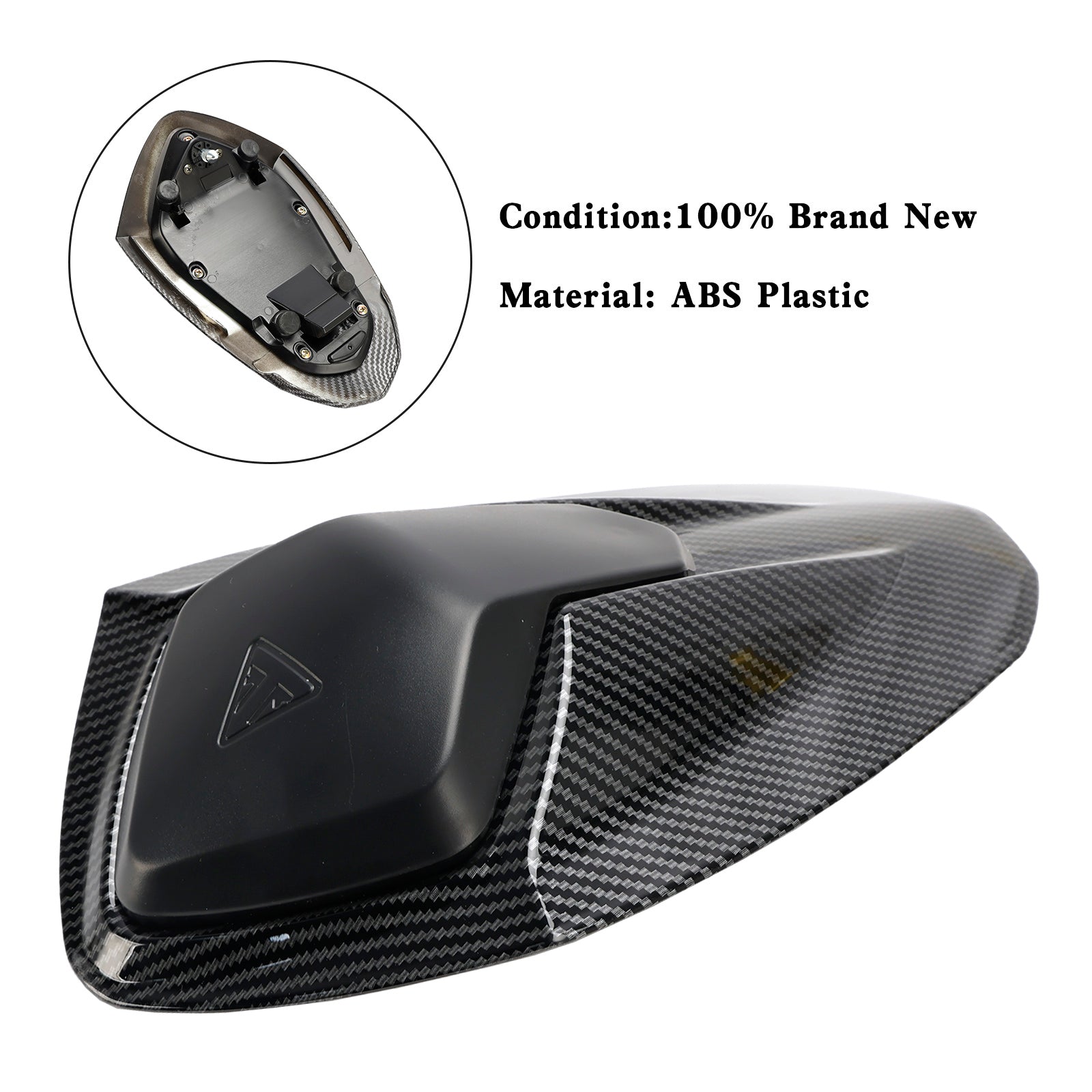 20-24 Street Triple RS 765 Cubierta de carenado para asiento trasero