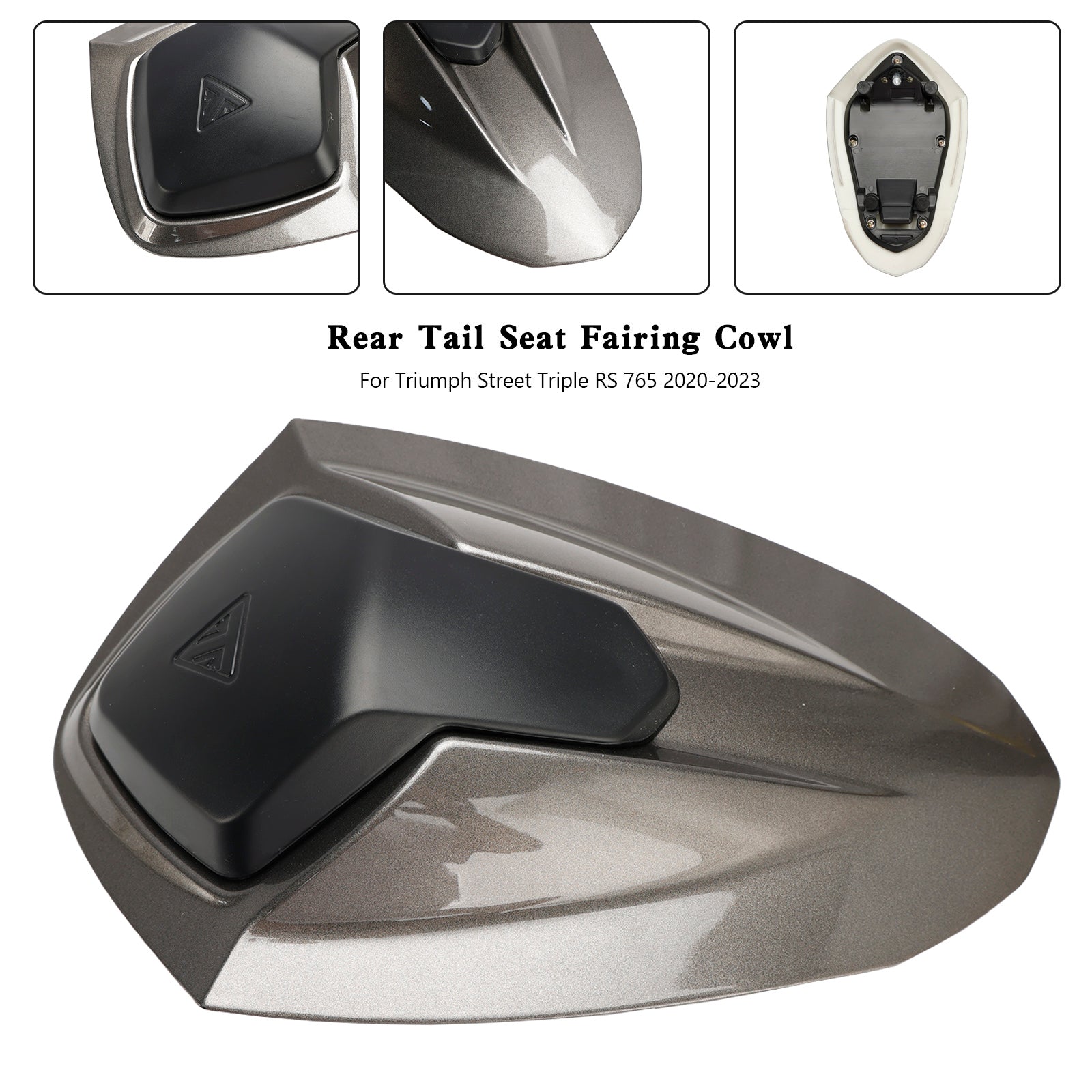 20-24 Street Triple RS 765 Cubierta de carenado para asiento trasero