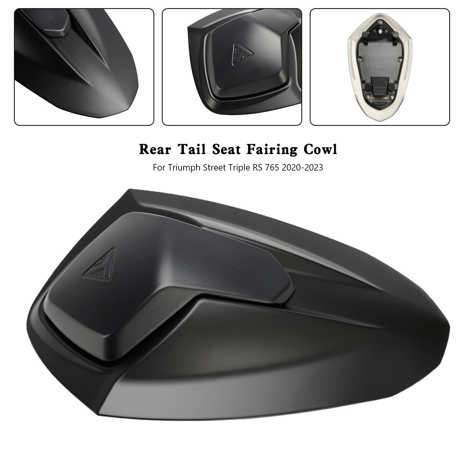 20-24 Street Triple RS 765 Cubierta de carenado para asiento trasero