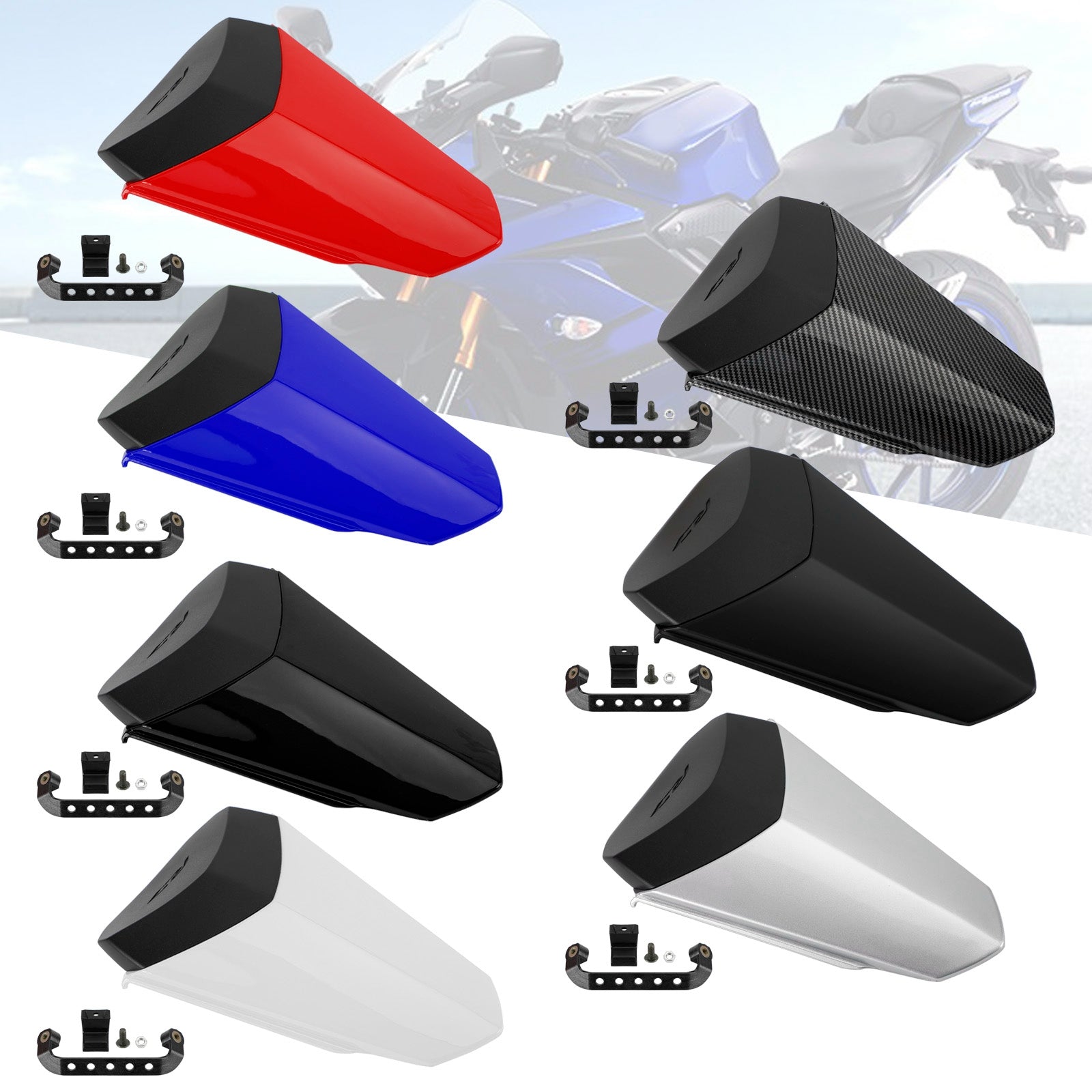 22-25 YAMAHA YZF R7 Tail Rear Seat Cover Fairing Cowl