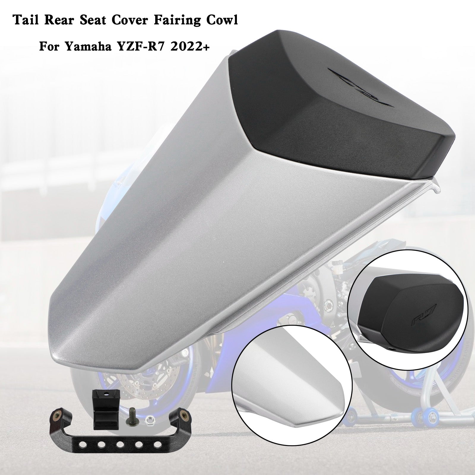 22-25 YAMAHA YZF R7 Tail Rear Seat Cover Fairing Cowl