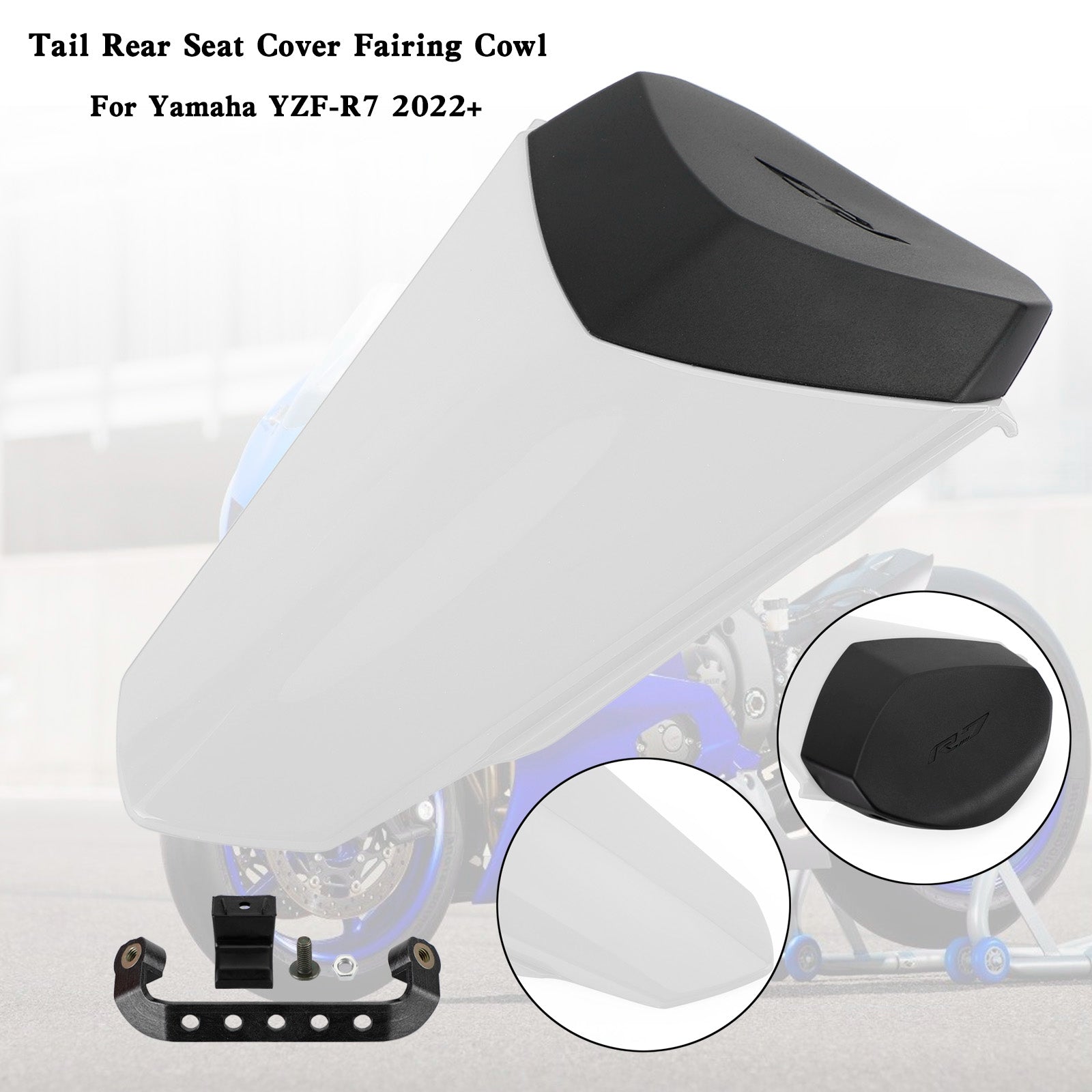 22-25 YAMAHA YZF R7 Tail Rear Seat Cover Fairing Cowl