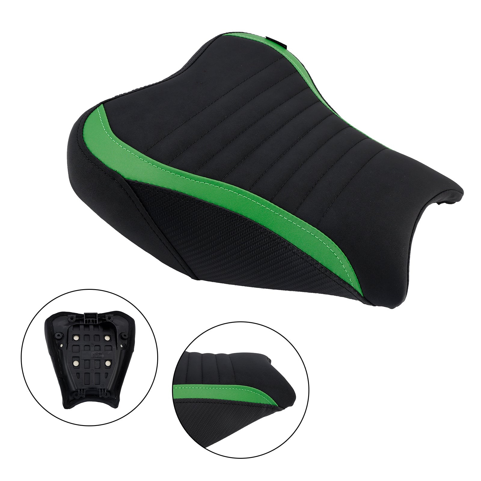 2017-2024 Kawasaki Ninja Z900 Replace Front Rear Driver Passenger Seat Green