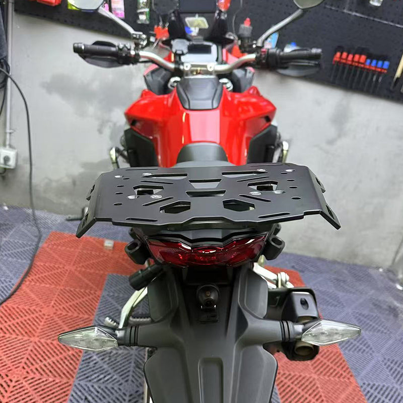 22-25 Ducati Multistrada V4 /S hliníkový nosič nosiče zavazadlového prostoru černý
