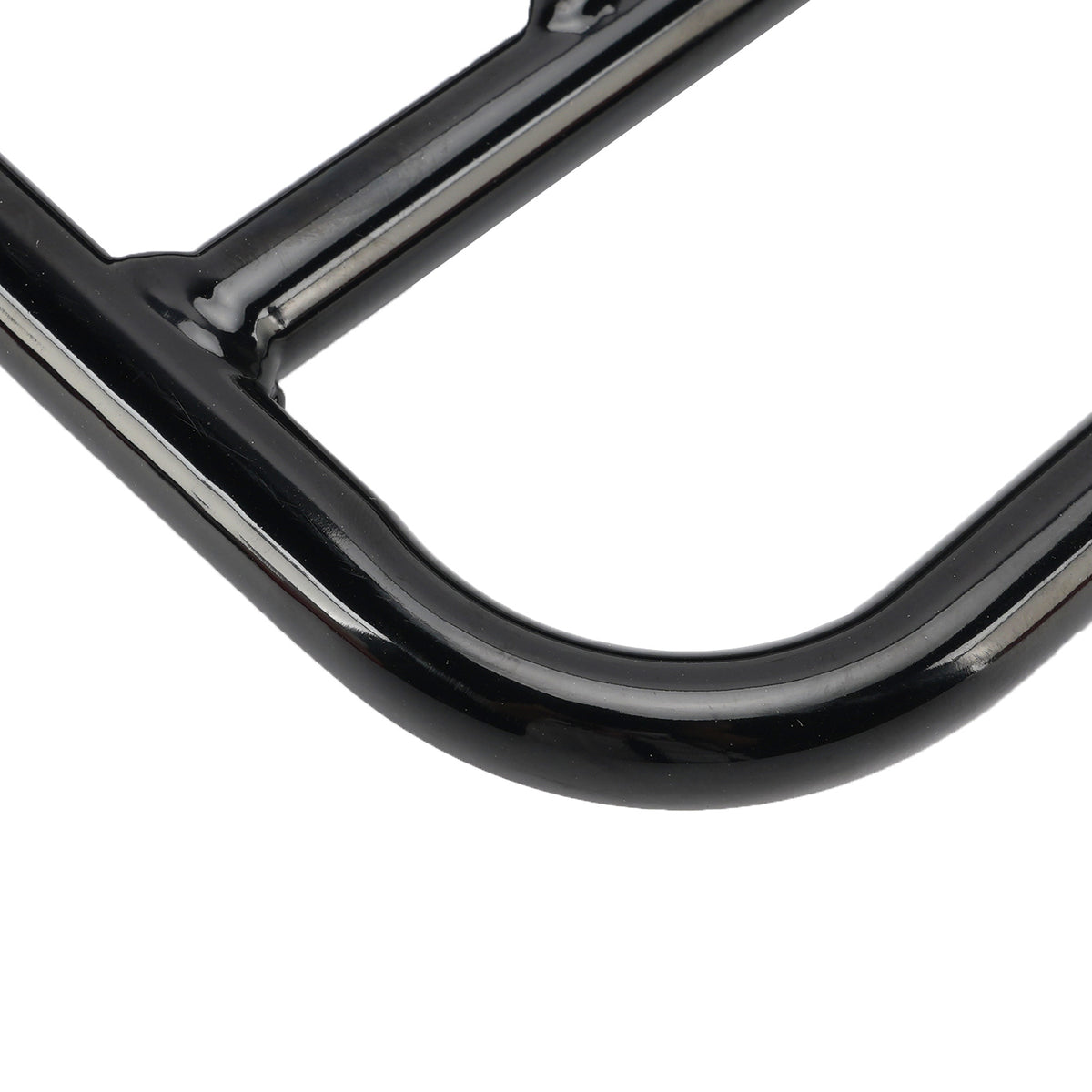 25-26 Solo Seat Fits Indian Scout Bobber Classic Rear Luggage Rack Black
