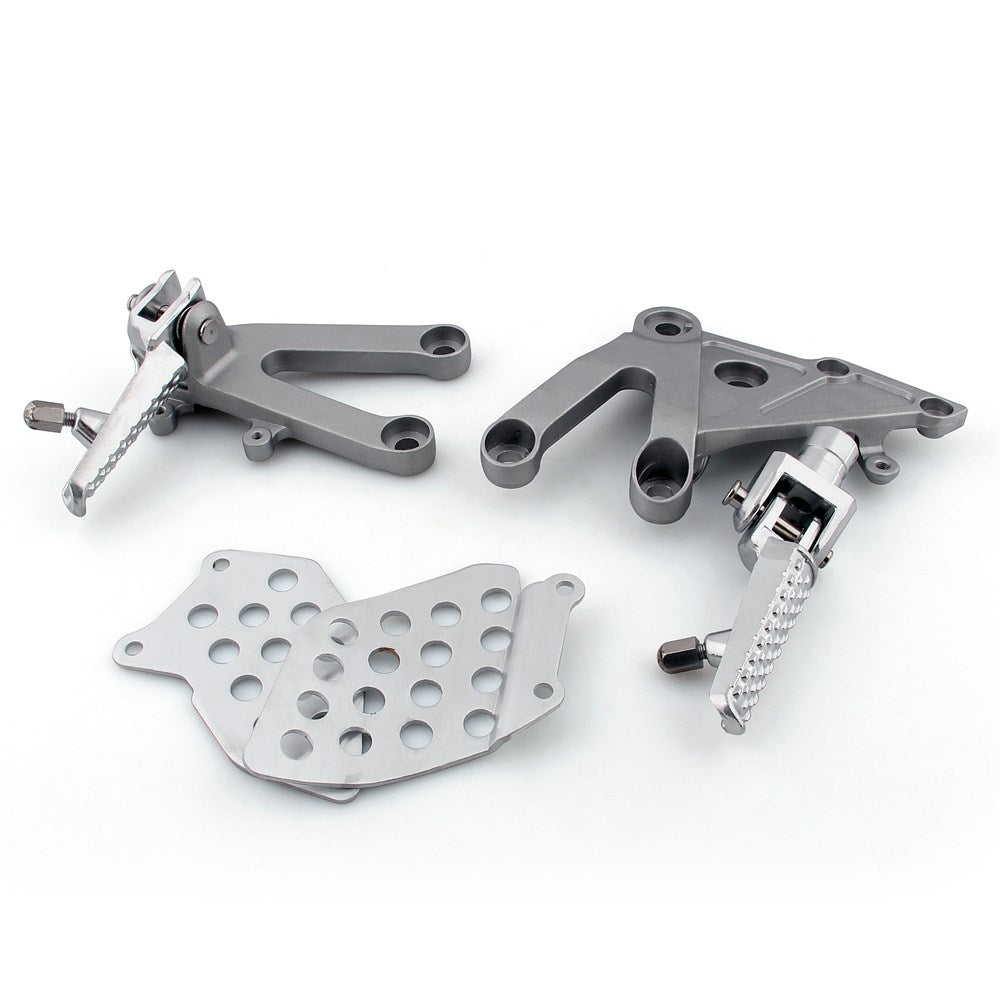 Generic Black Motorcycle Front Footrest Foot Pegs Compatible For Honda Cbr600rr Cbr1000rr Cb1000r Generic Black Motorcycle Front Footrest Foot Pegs Compatible For Honda Cbr600rr Cbr1000rr Cb1000r