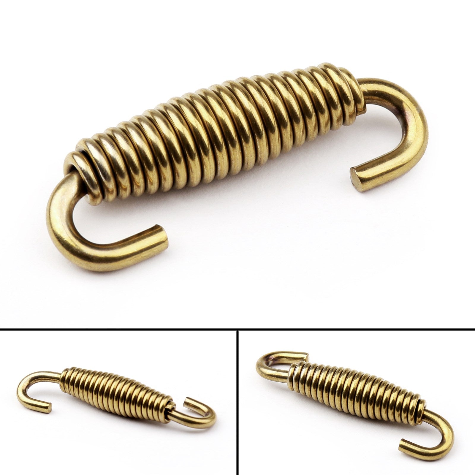 Eksosspiss lyddemper moto br eksosdemper fjær rustfritt h9 stålrør