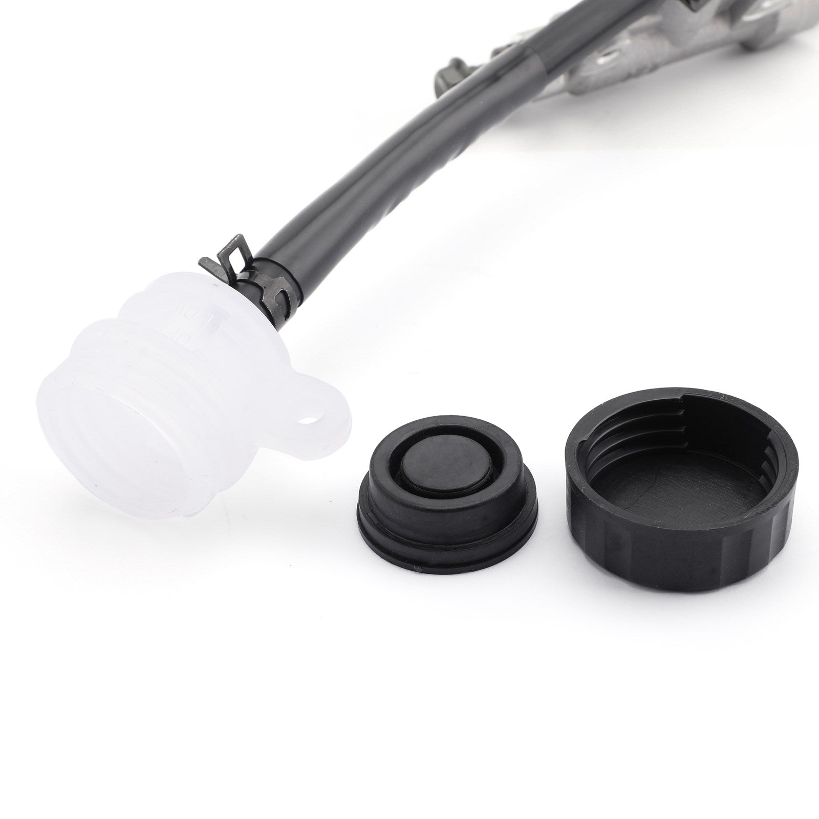 Honda CR 85 125 250 XR CBR600 Bakbremsemestersylinder og fluidreservoar