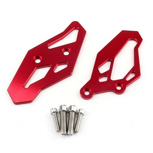 2013–2019 Yamaha YZF R3 R25 MT-03 CNC Red Footrest Rearset Adapter PlatesVehicle Parts & Accessories, Motorcycle Parts, Other Motorcycle Parts!