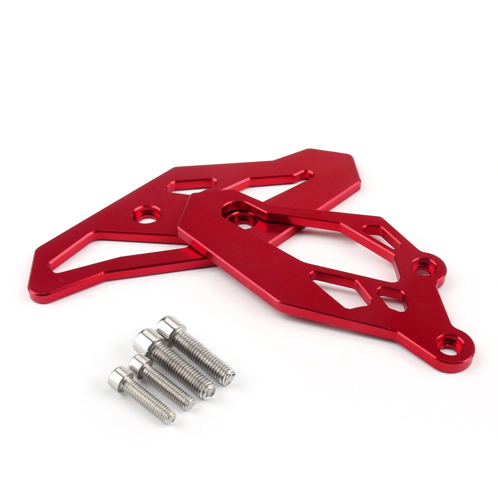 2013–2019 Yamaha YZF R3 R25 MT-03 CNC Red Footrest Rearset Adapter PlatesVehicle Parts & Accessories, Motorcycle Parts, Other Motorcycle Parts!