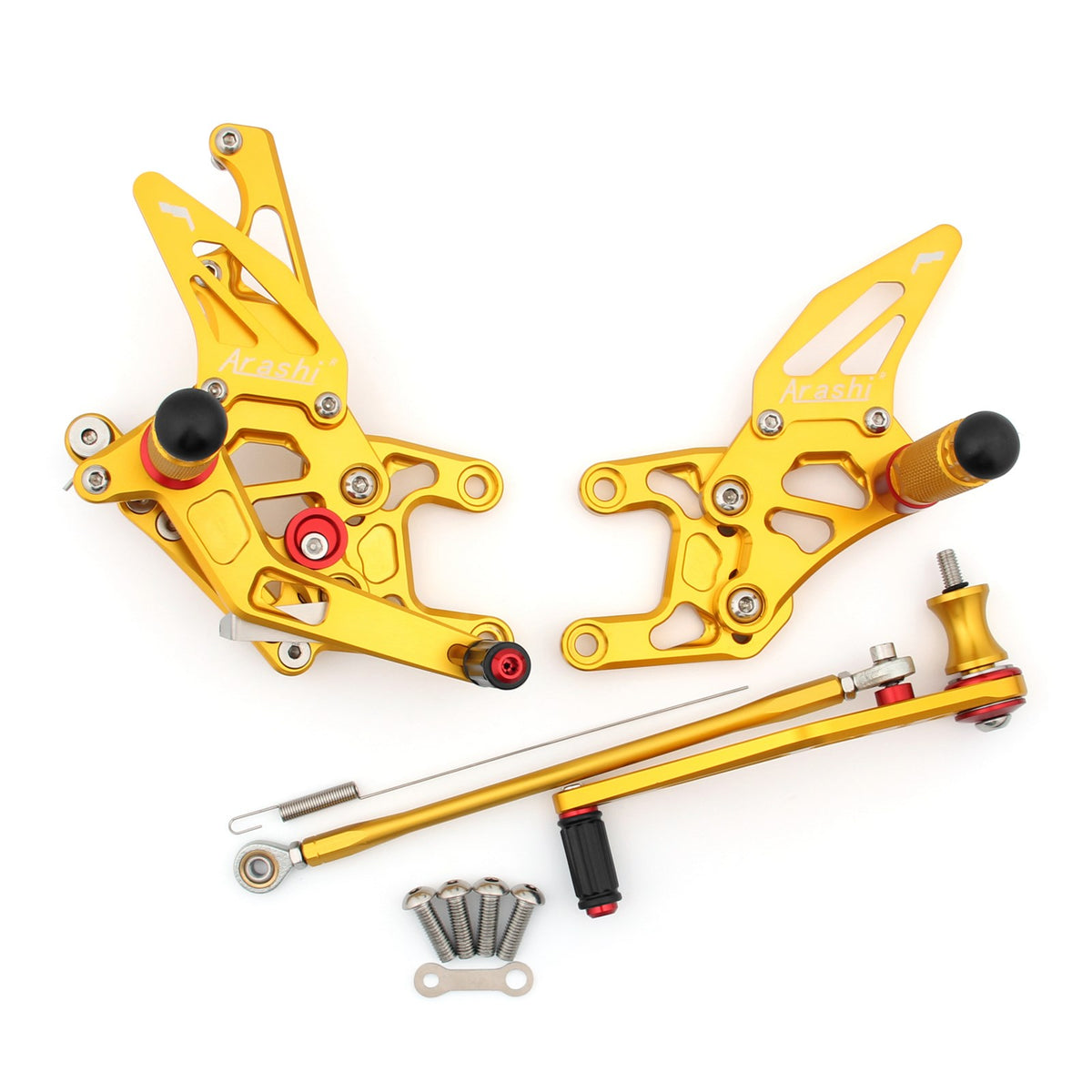 2008-2009 Honda CBR1000RR CBR 1000 RR Rearset Rear set Gold