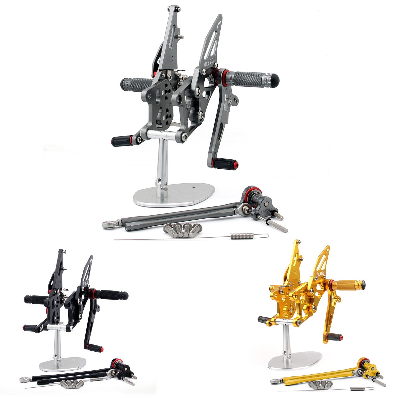 07-08 Honda CBR600RR Bakset bakre set