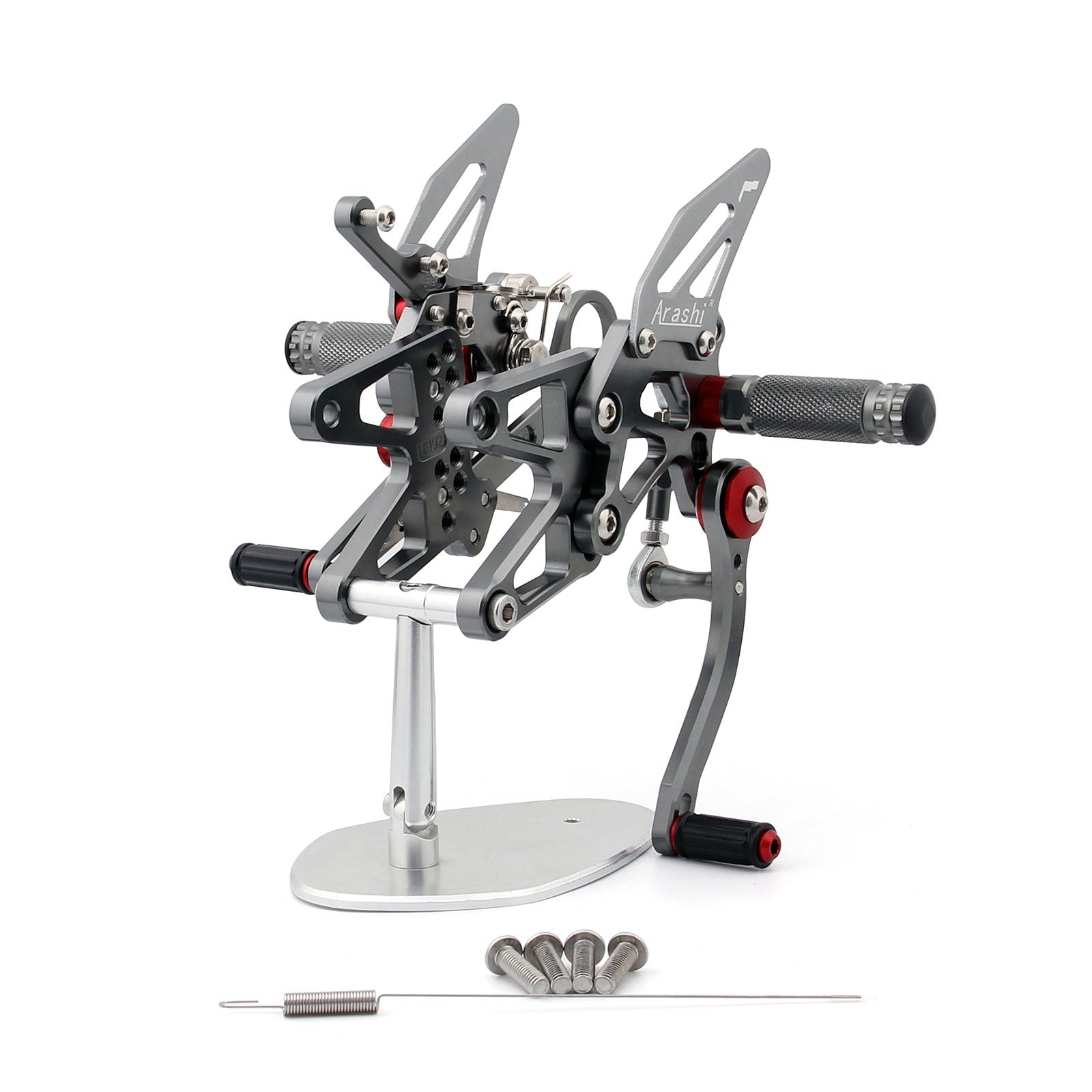 BMW S1000RR 2010-2014 Rearset Rear set Foot pegs Gray