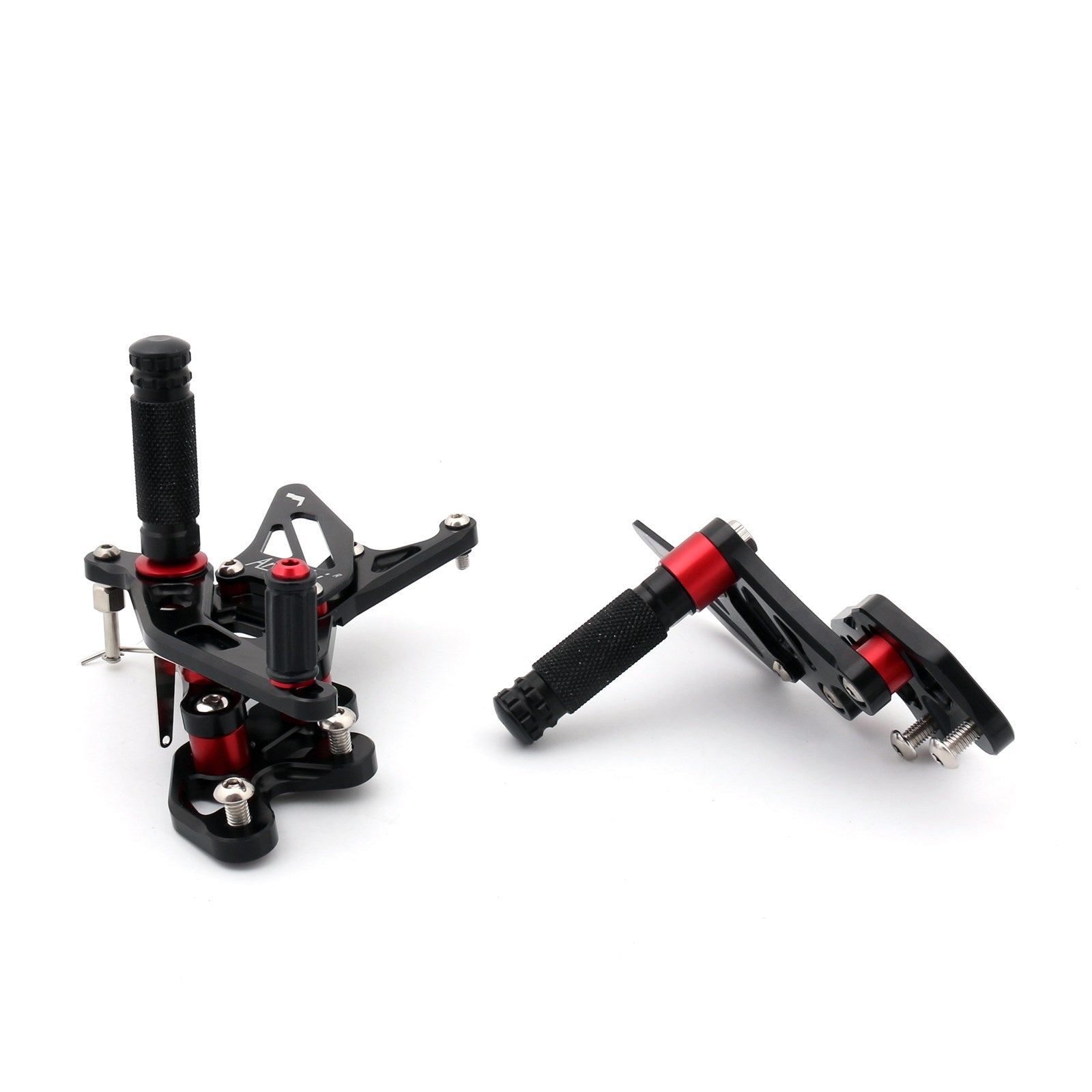 11-19 Suzuki GSXR 600 750 Black Racing Footrest Rearsets Rear Set Foot pegs