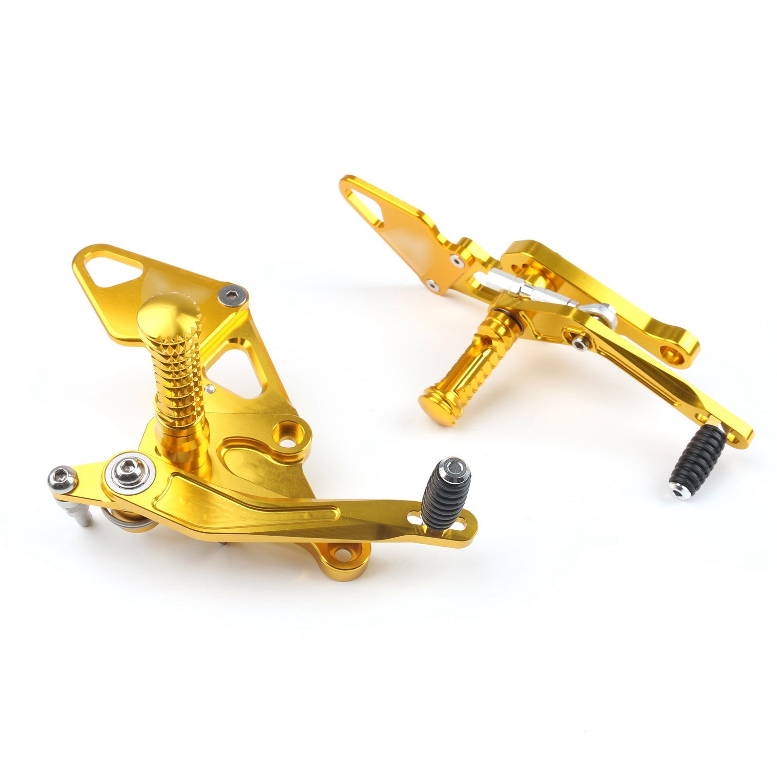 2013–2016 Yamaha MT-07 FZ-07 verstellbare Fußrastenanlage, Fußrastenanlage, Fußrastenanlage, Gold