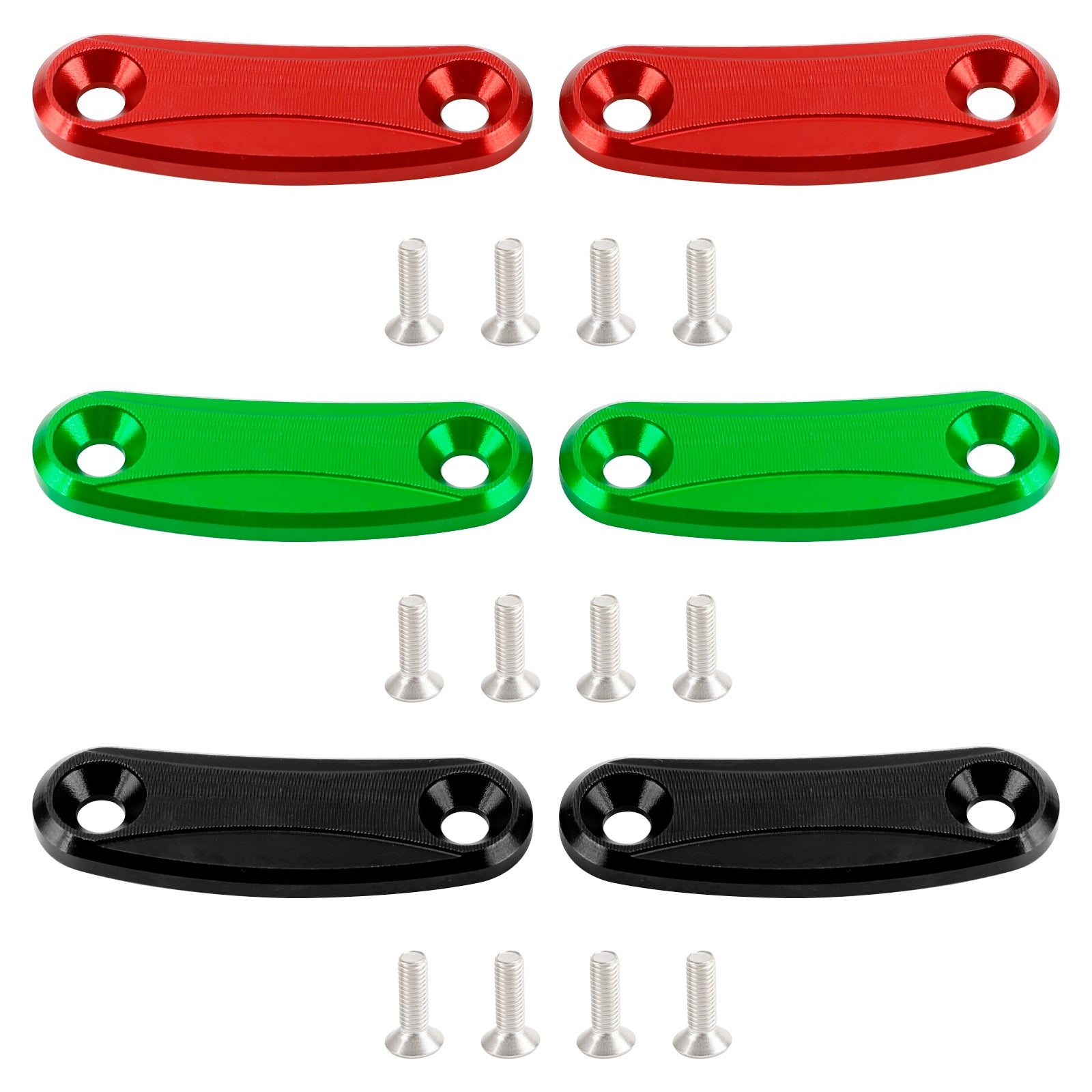 16-23 Kawasaki Zx10r Aluminum Rear View Mirror Hole Caps