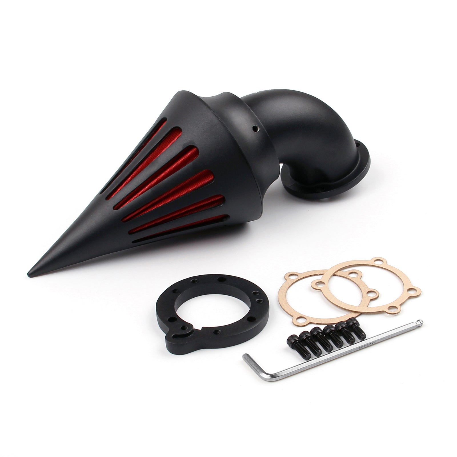 N Air Spike Touring S & S filtro carburatore pulitore Dyna aspirazione per Softail nero