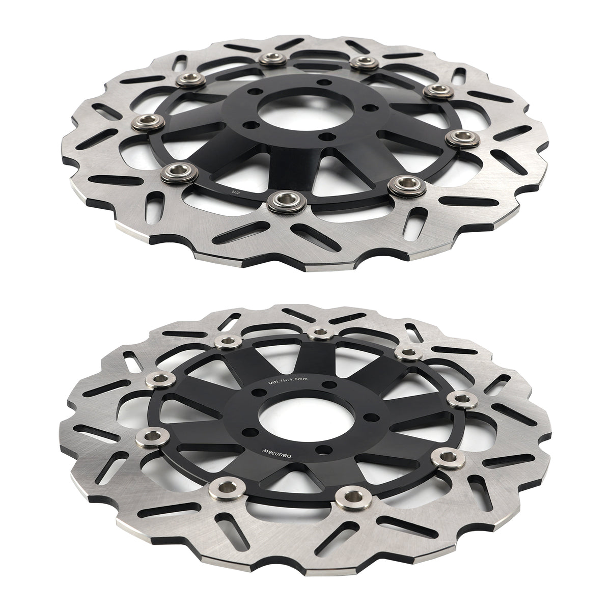 90-06 Kawasaki ZL 600 Eliminator ZZ-R ZZR 600 Paar Front Wave-remschijven