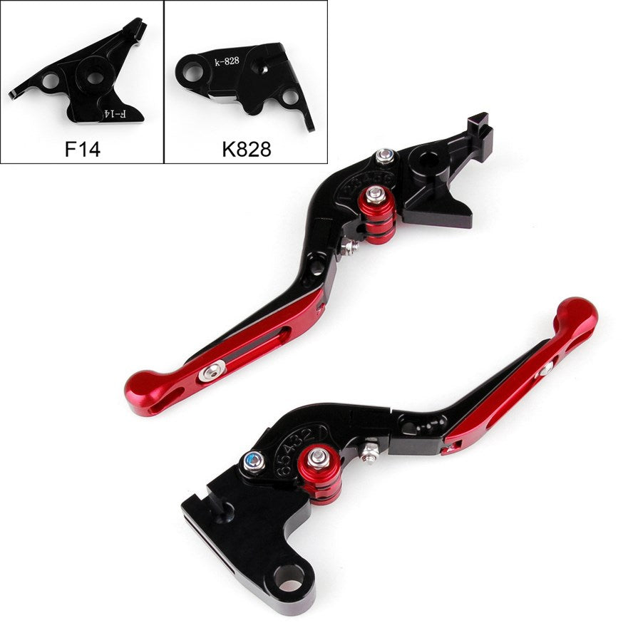 Kawasaki ZX Z1000 ZZR600 Adjustable Folding Extendable Brake Clutch Levers