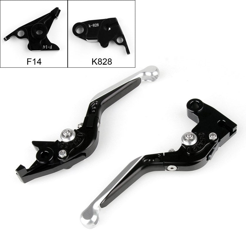 Kawasaki ZX Z1000 ZZR600 Adjustable Folding Extendable Brake Clutch Levers
