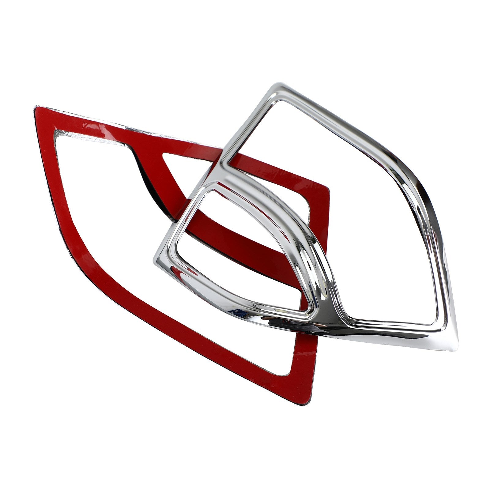 Chrome Fairing Saddlebag Light Accents Fit Honda Goldwing GL1800 2001-2011