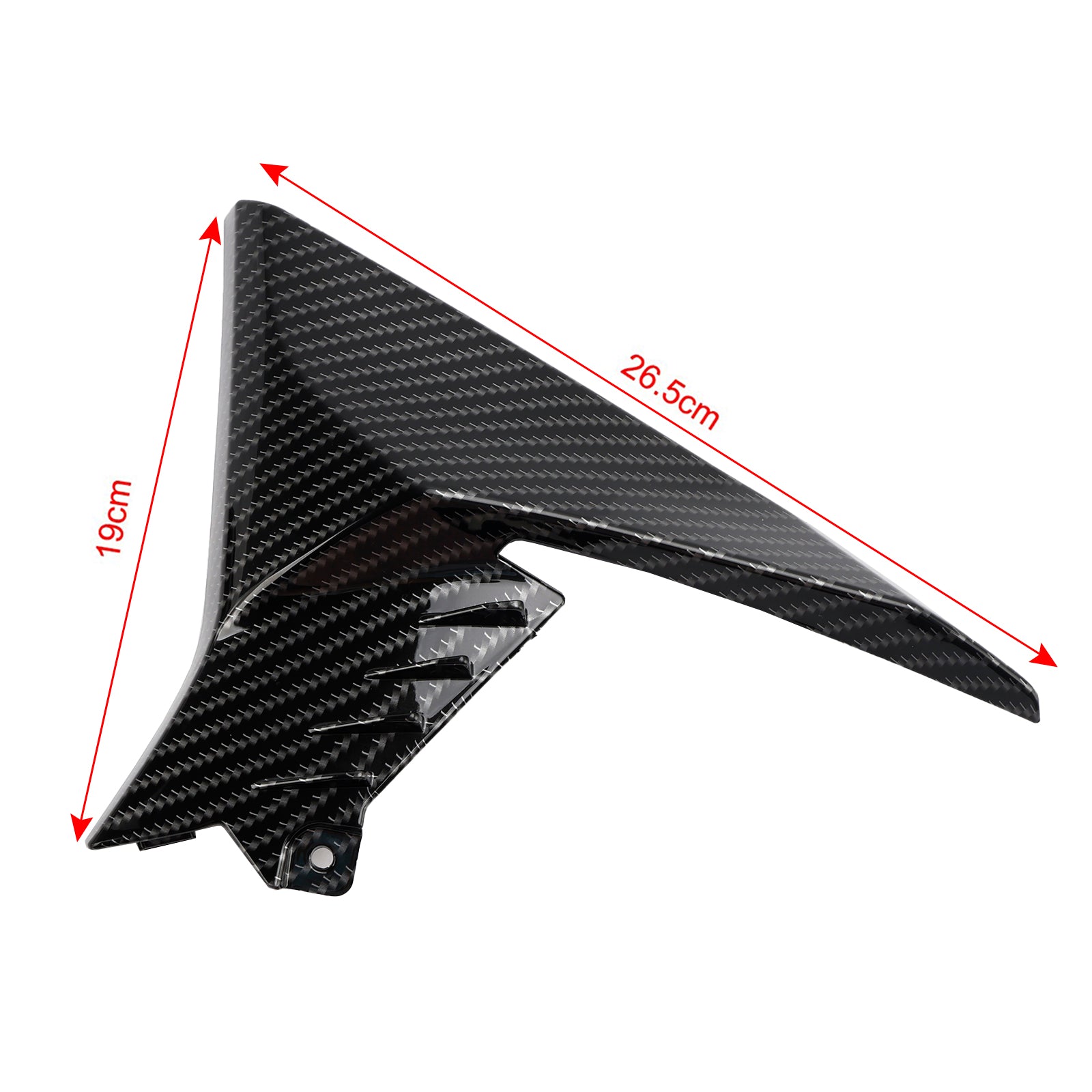 ABS GAS TANK FRONT SIDE TRIM COVAR