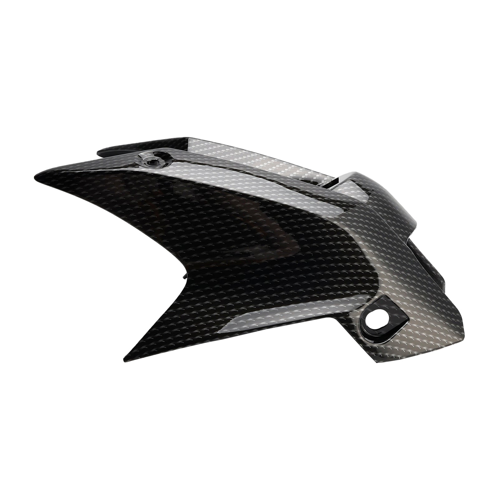 Couvercle de garniture de capot de verrouillage avant en carbone pour Honda CB650R CBR650R 2019-2021 générique