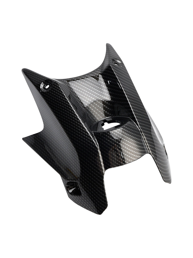 Couvercle de garniture de capot de verrouillage avant en carbone pour Honda CB650R CBR650R 2019-2021 générique