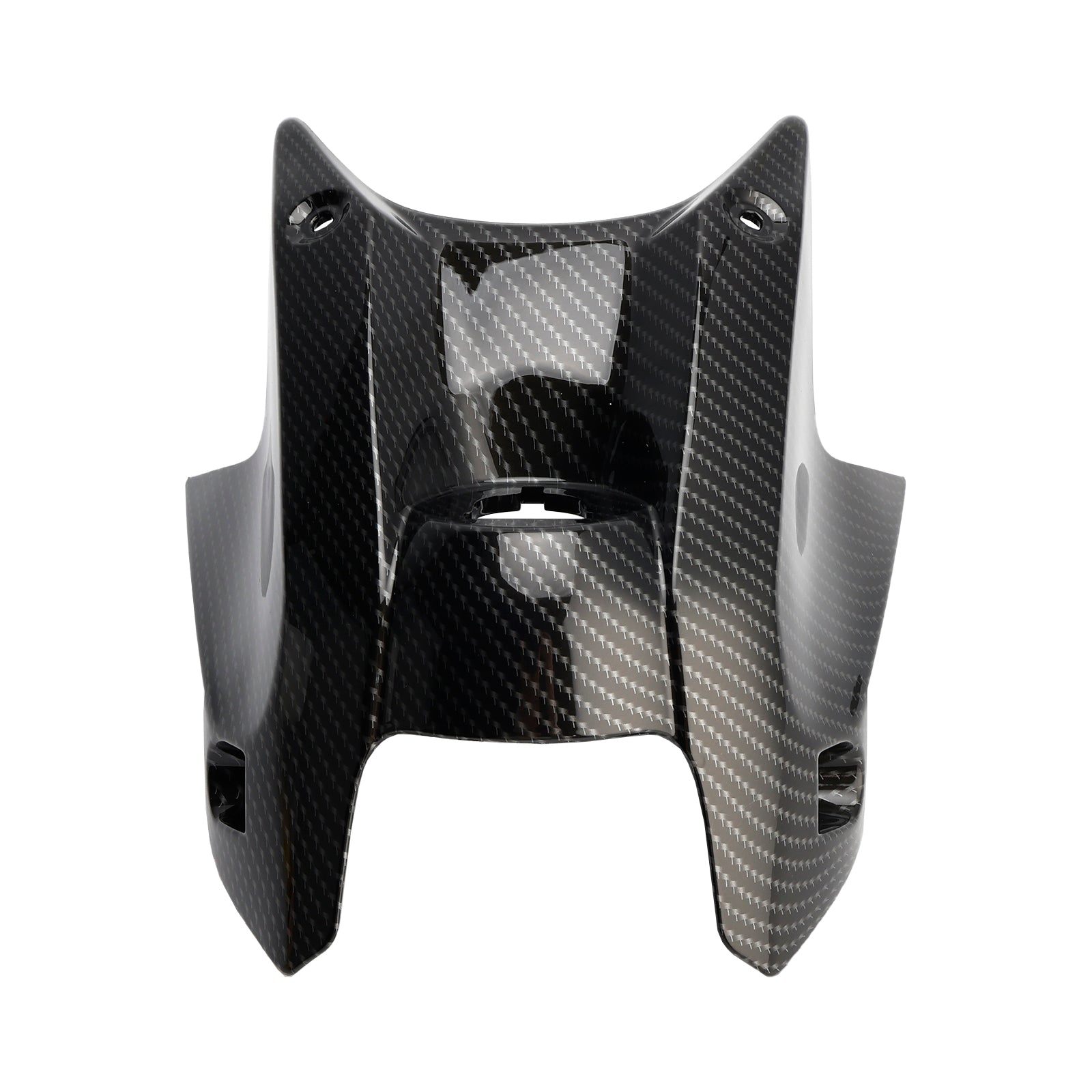 Couvercle de garniture de capot de verrouillage avant en carbone pour Honda CB650R CBR650R 2019-2021 générique