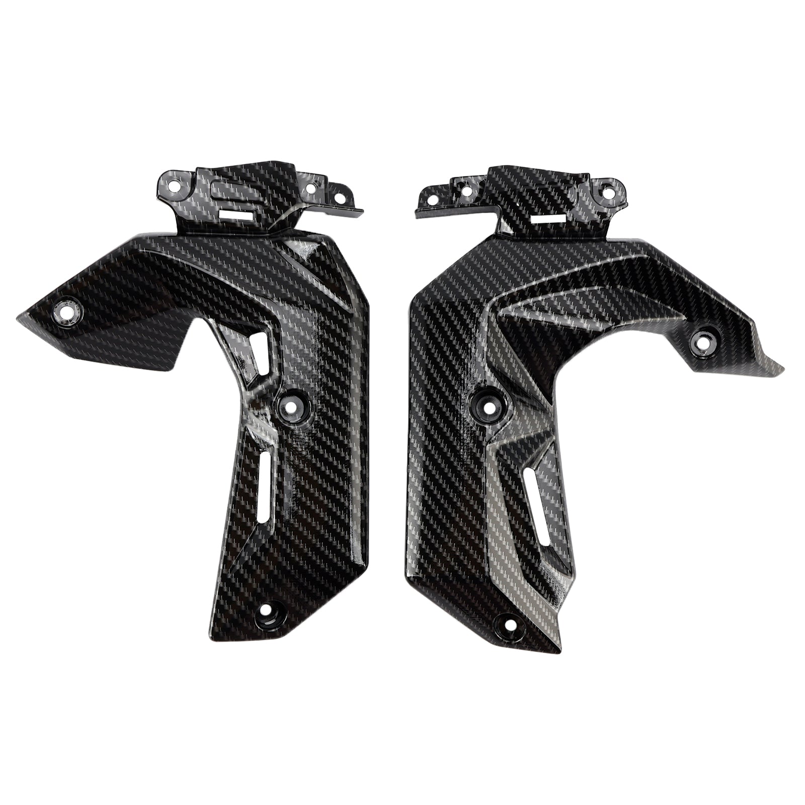 2017-2019 KAWASAKI Z650 ABS ABS PLASTIQUE RADIATEUR COUVERCE PANNEAU COURING COWL GÉNÉRIQUE