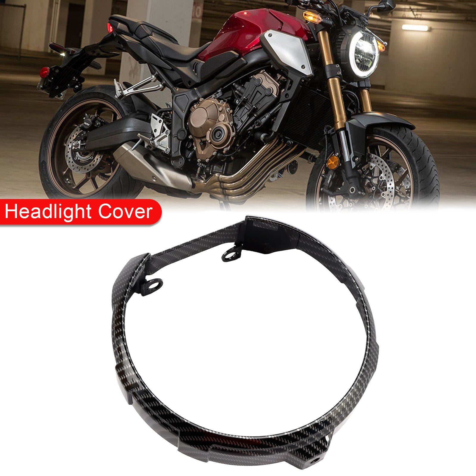 ABS Plastic Headlight Cover Fairing Cowl For Honda CB650R 2019 2020 2021 Generic
