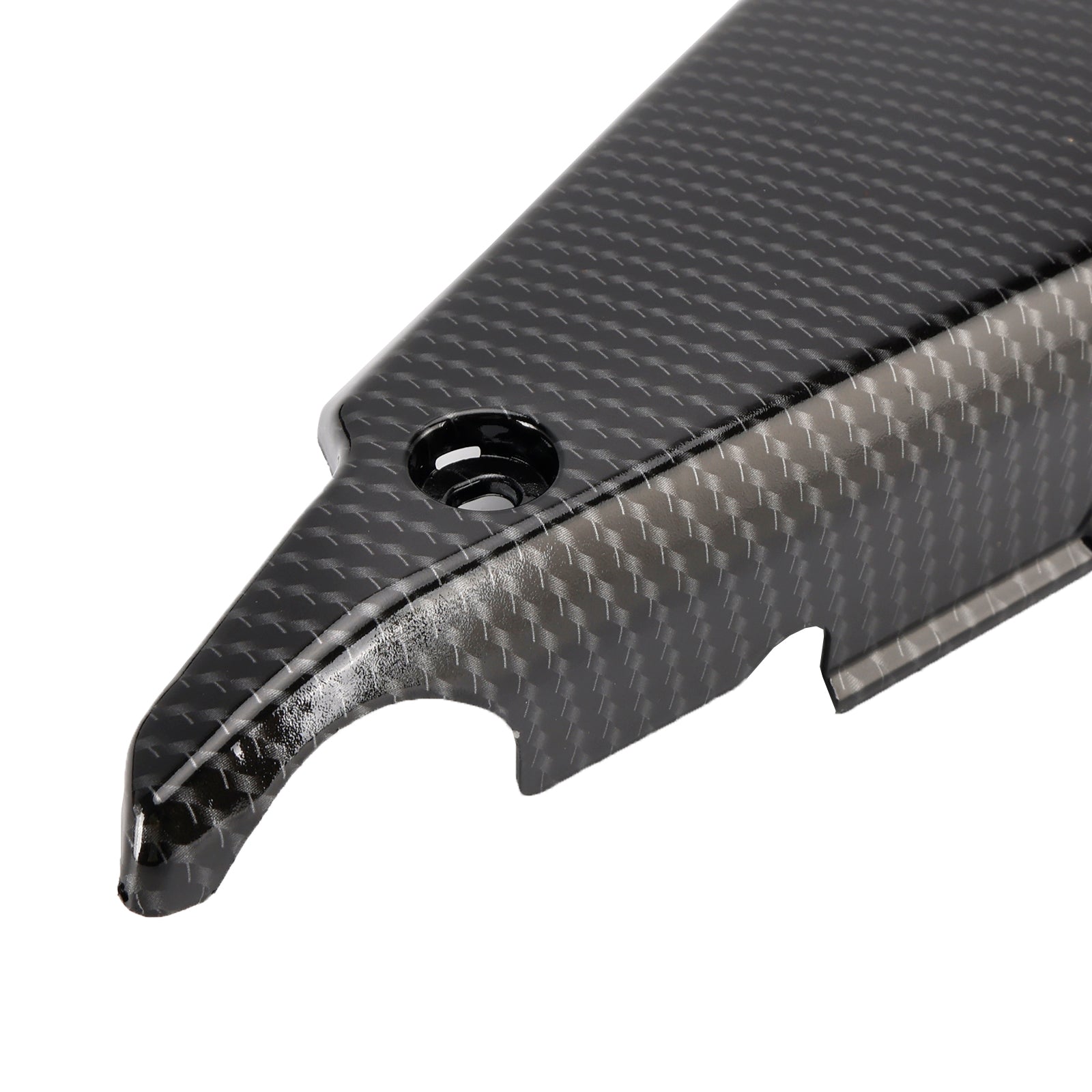Painel de tampa lateral de carbono Capuz de carenagem para Kawasaki Z650 Ninja 650 2017-2020 genérico