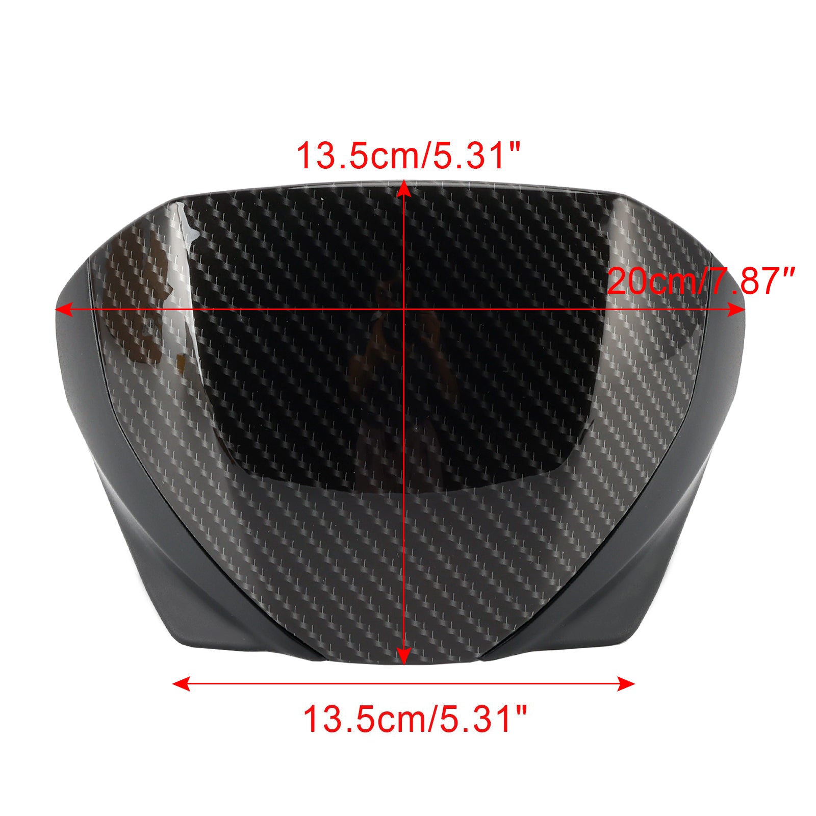 Front Screen Windshield Fairing Windscreen Deflector för Trident 660 2021+ Generic