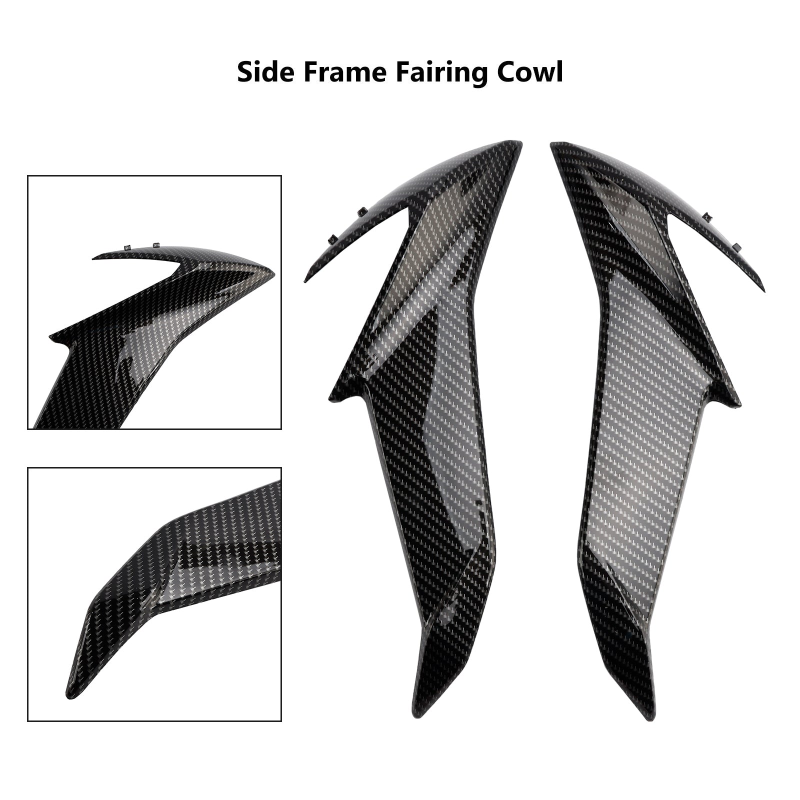 2017-2021 Suzuki GSXS GSX-S750 Side Frame Fairing Cowl Radiator Cover Generic