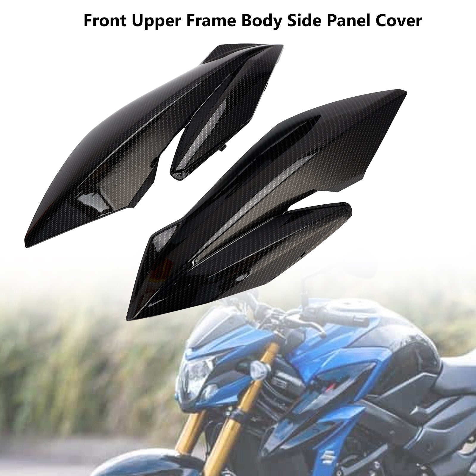 フロントアッパーフレームボディサイドパネルカバースズキ GSXS GSX-S750 2017-2021 汎用