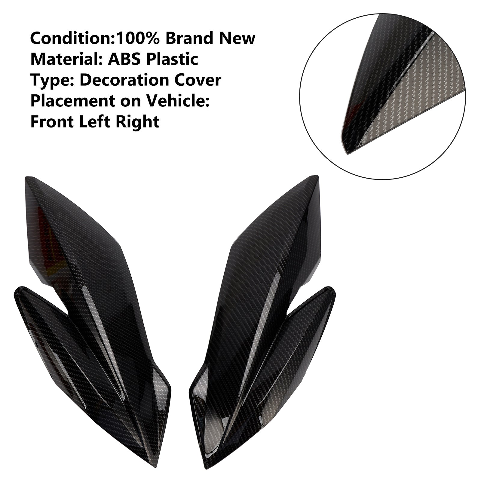 フロントアッパーフレームボディサイドパネルカバースズキ GSXS GSX-S750 2017-2021 汎用