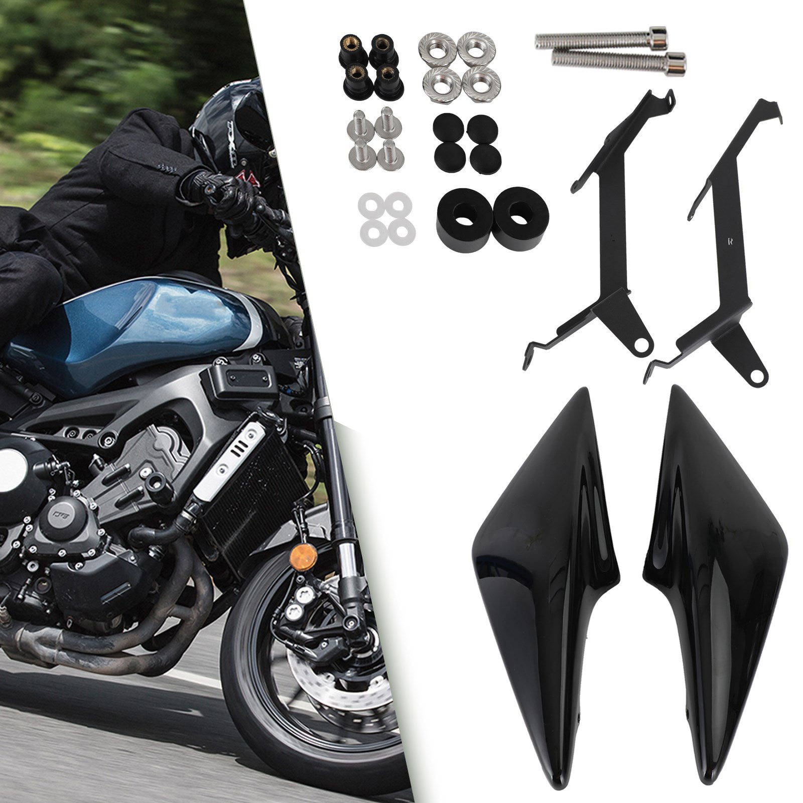 Tail Side Driver Seat Frame Cover Fairing For Yamaha XSR 900 2016-2021 Generic