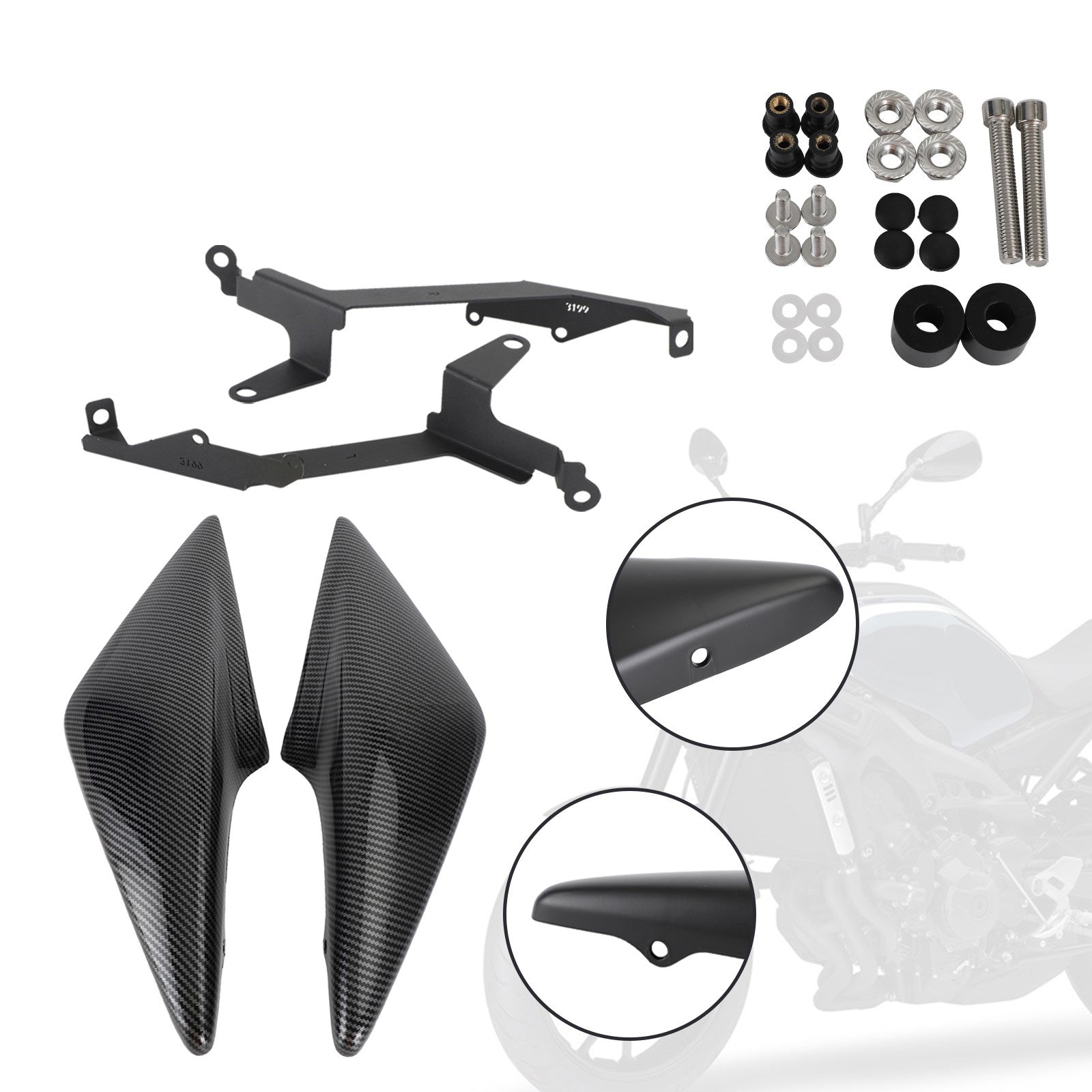 Tail Side Driver Seat Frame Cover Fairing For Yamaha XSR 900 2016-2021 Generic