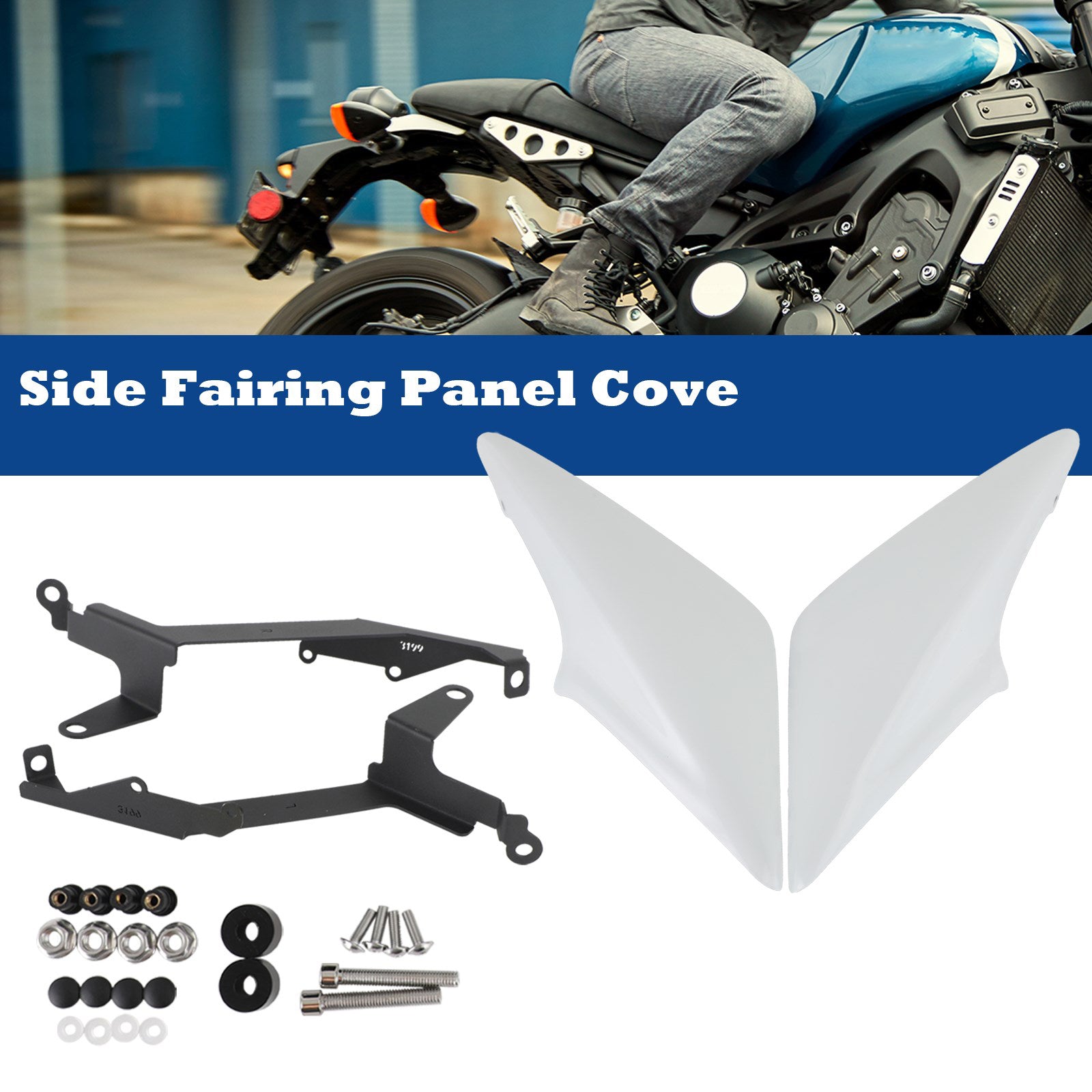 Tail Side Driver Seat Frame Cover Fairing For Yamaha XSR 900 2016-2021 Generic