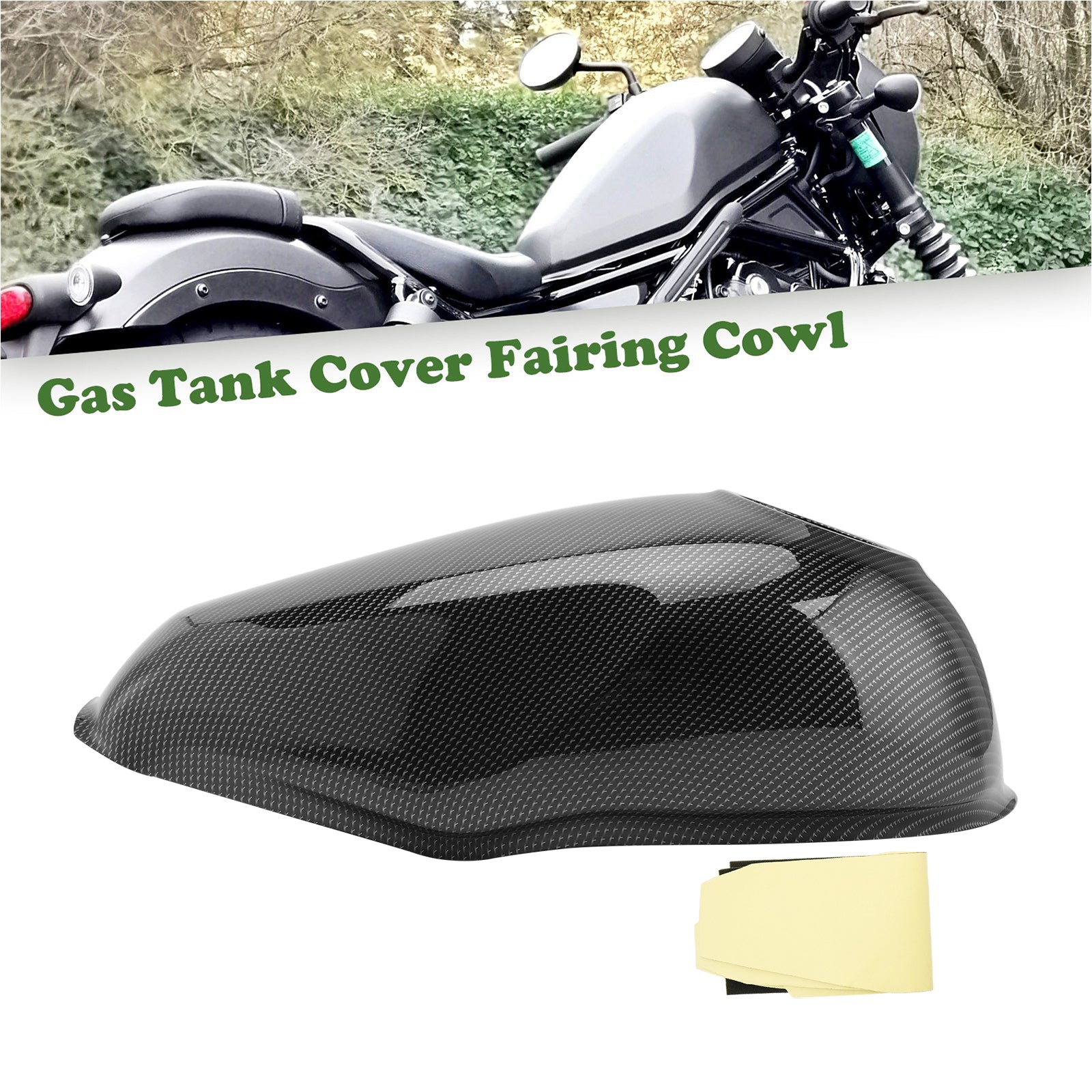 Cubierta de tanque de gasolina, carenado para Honda Rebel CMX300 CMX500 2017-2022 genérico