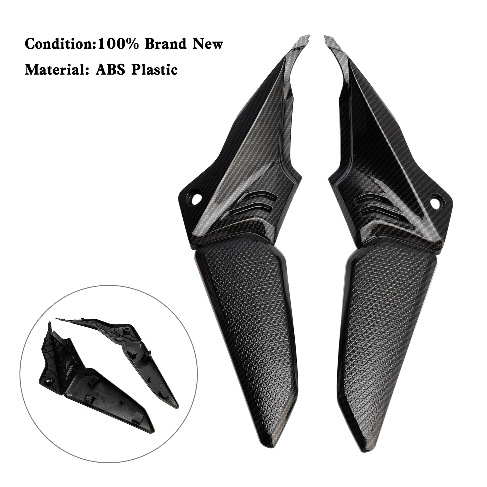 Front Side Seat Fairing Gas Tank Panel For Honda CB650R CBR650R 2021-2022