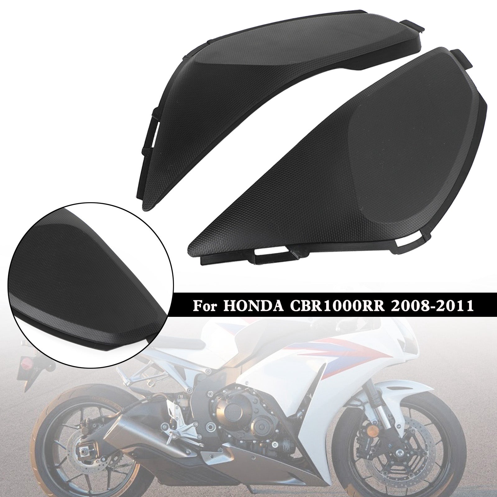 Gastank-Seitenverkleidung, Verkleidung, Verkleidung, für Honda CBR1000 RR 2008–2011