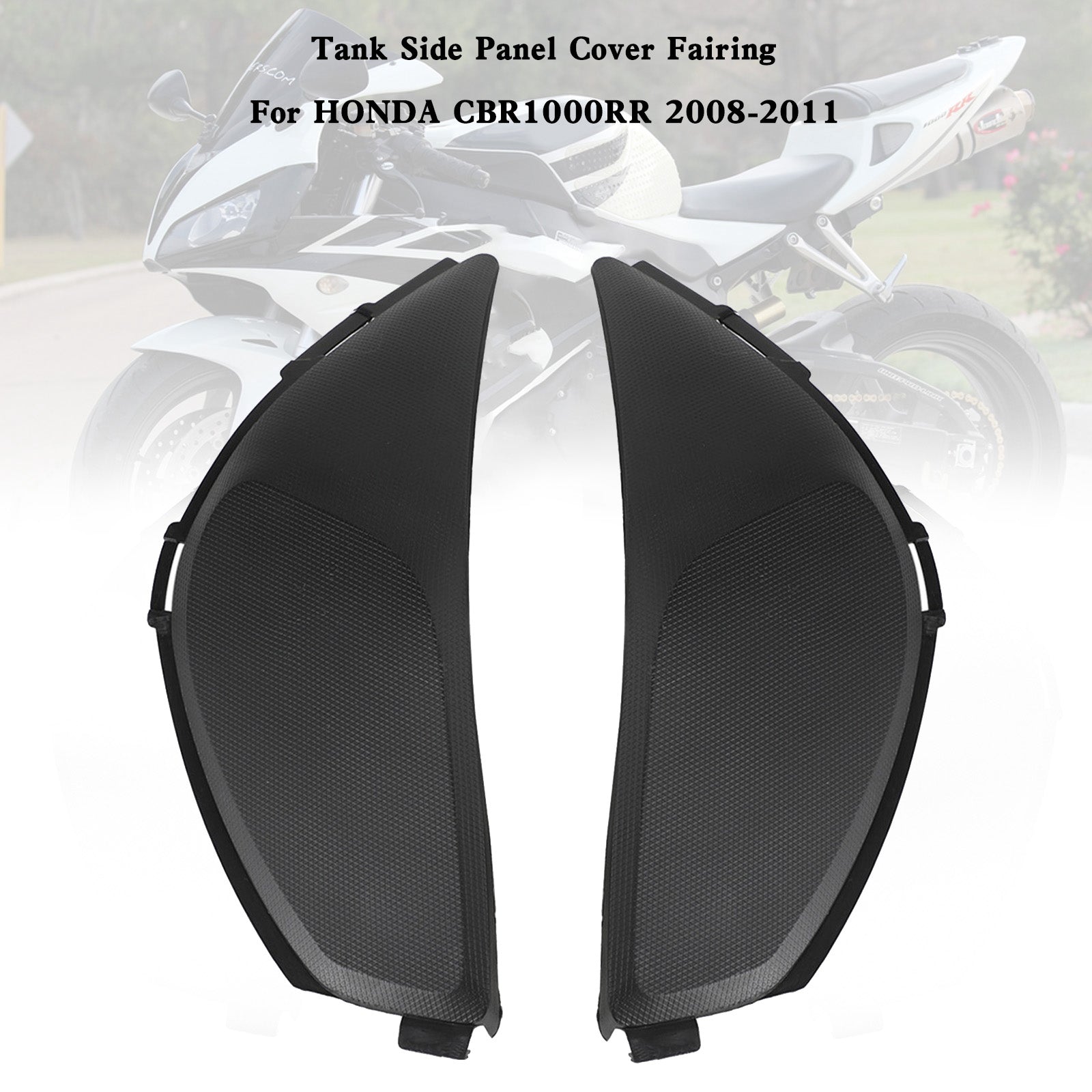 Gastank-Seitenverkleidung, Verkleidung, Verkleidung, für Honda CBR1000 RR 2008–2011